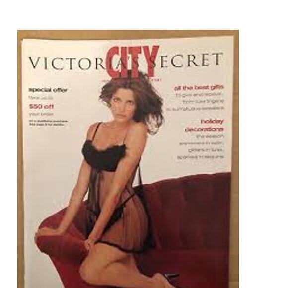 Vintage 1997 VICTORIA’S SECRET Fur Trim Sheer Babydoll Chemise 36C - Picture 12 of 12